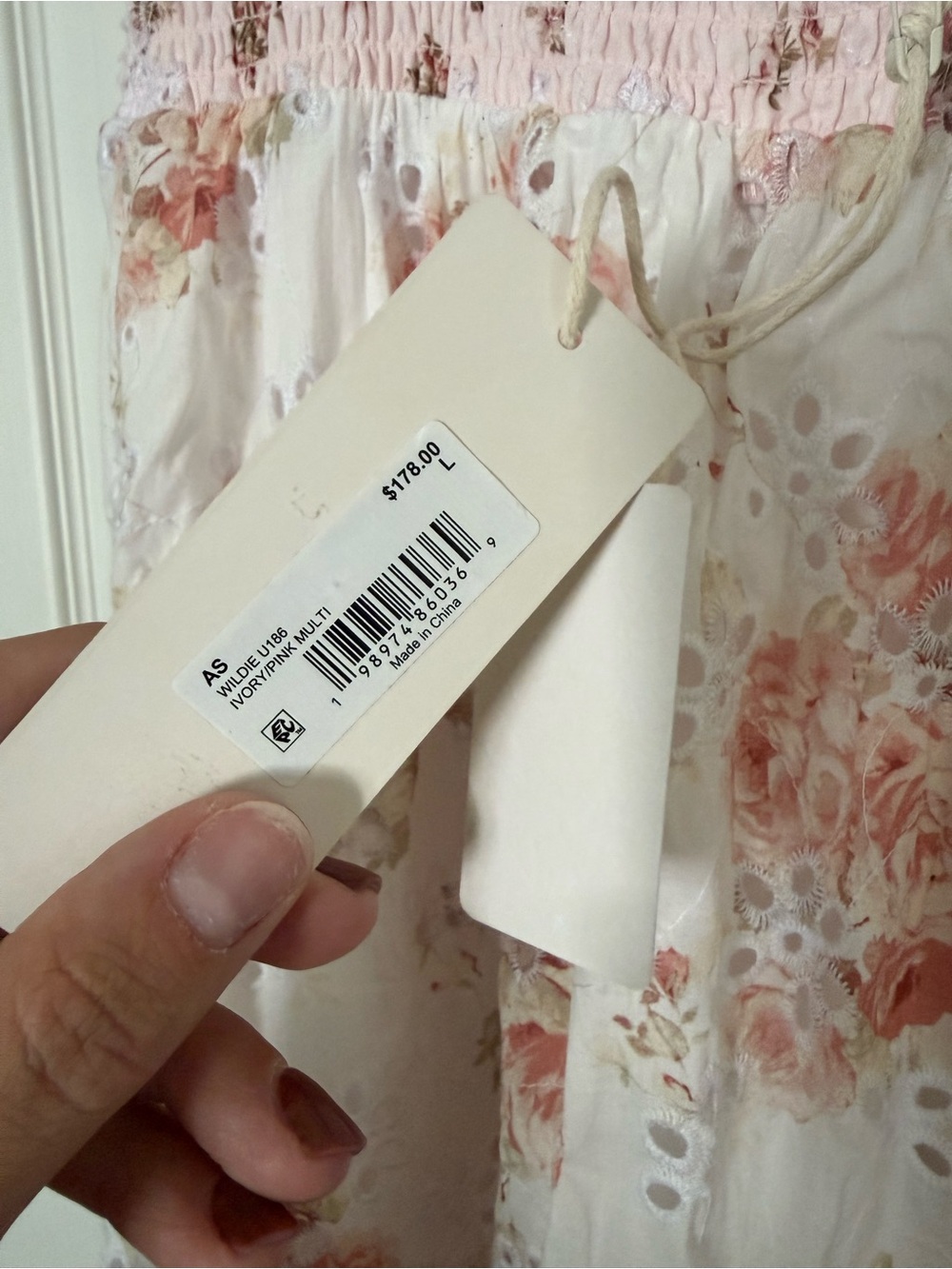 Altar'd State Pink and White Floral Maxi Dress - Picture 6 of 6